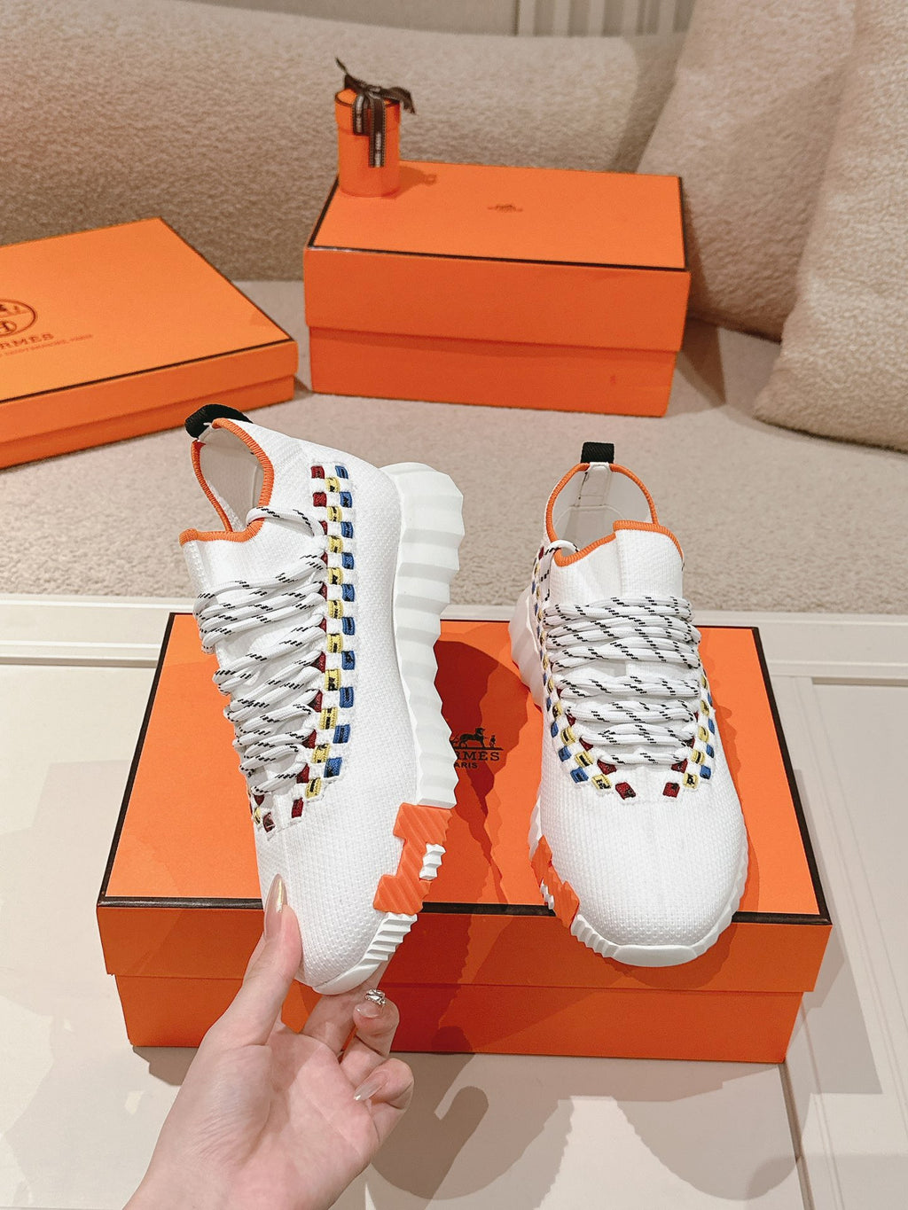 Hermes trainers unisex