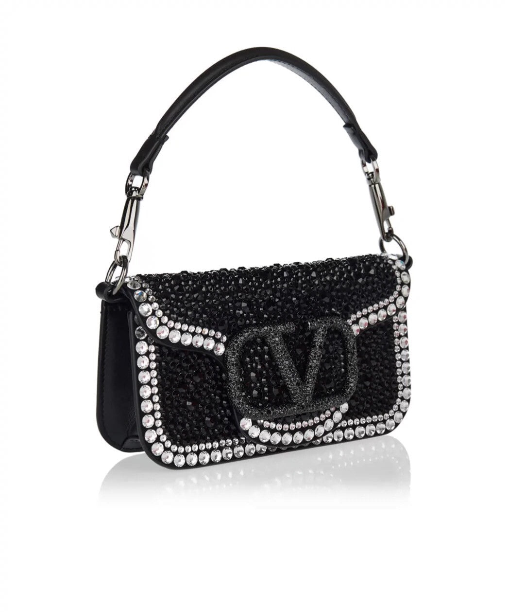 Valentino bag black crystal