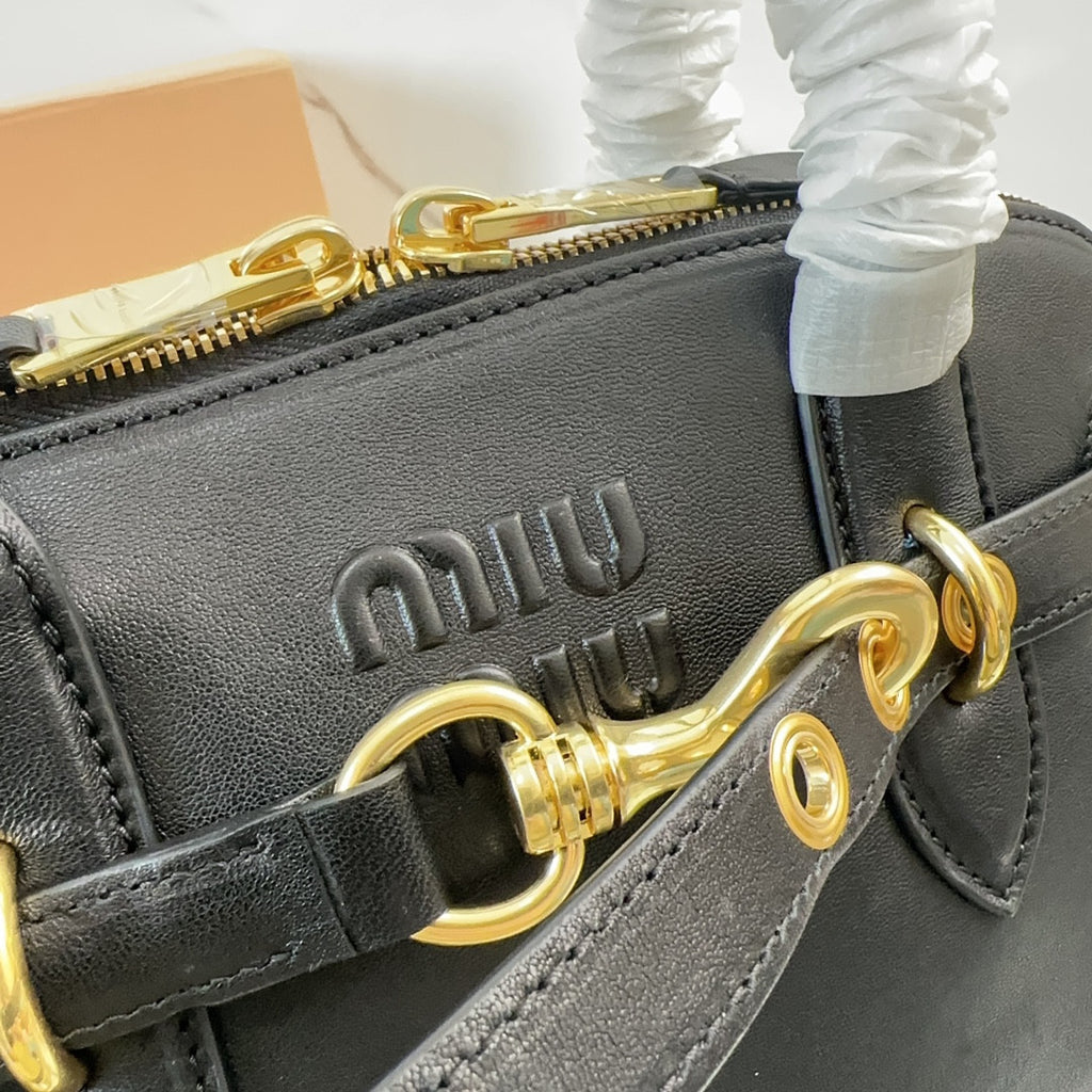 Miu Miu Aventure bag black