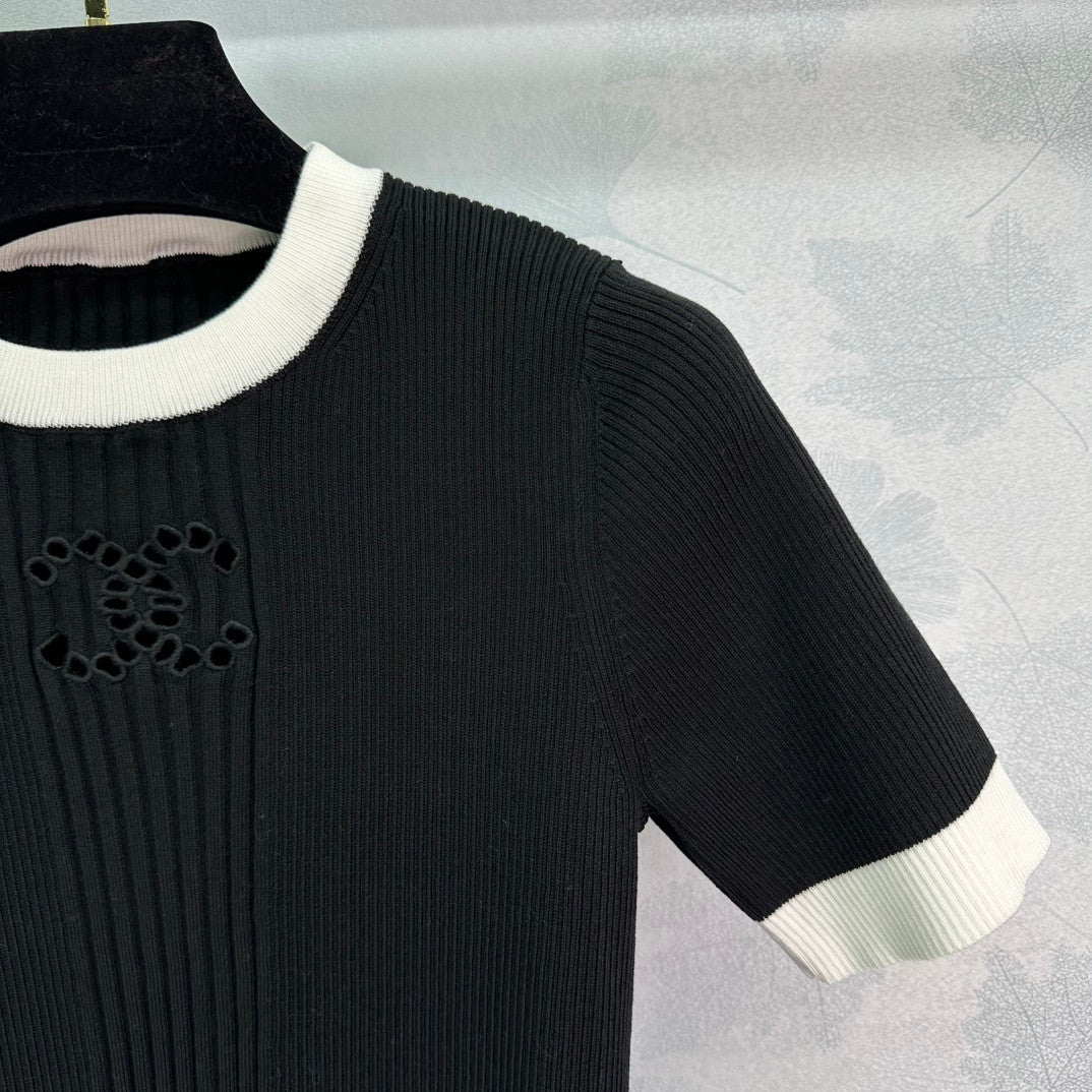 Chanel Short Sleeve Blouse