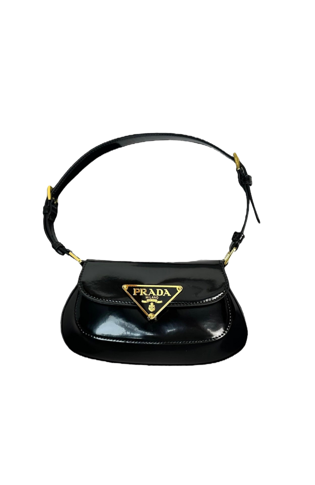 Prada shoulder bag black