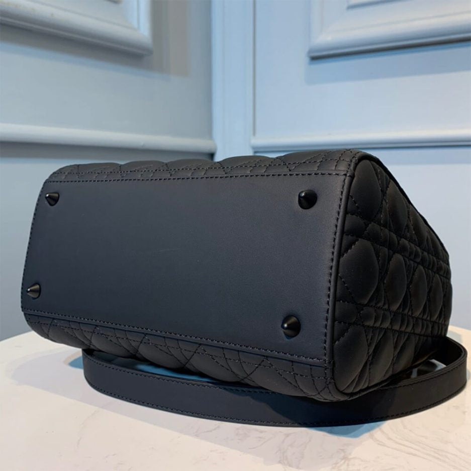 Medium Lady Dior Bag in Black