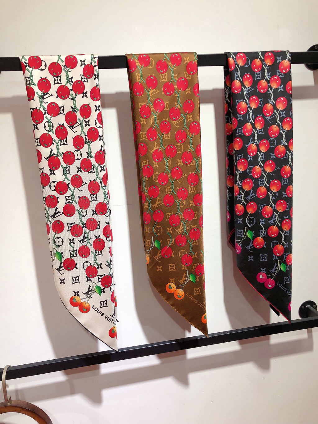 Louis Vuitton scarf silk