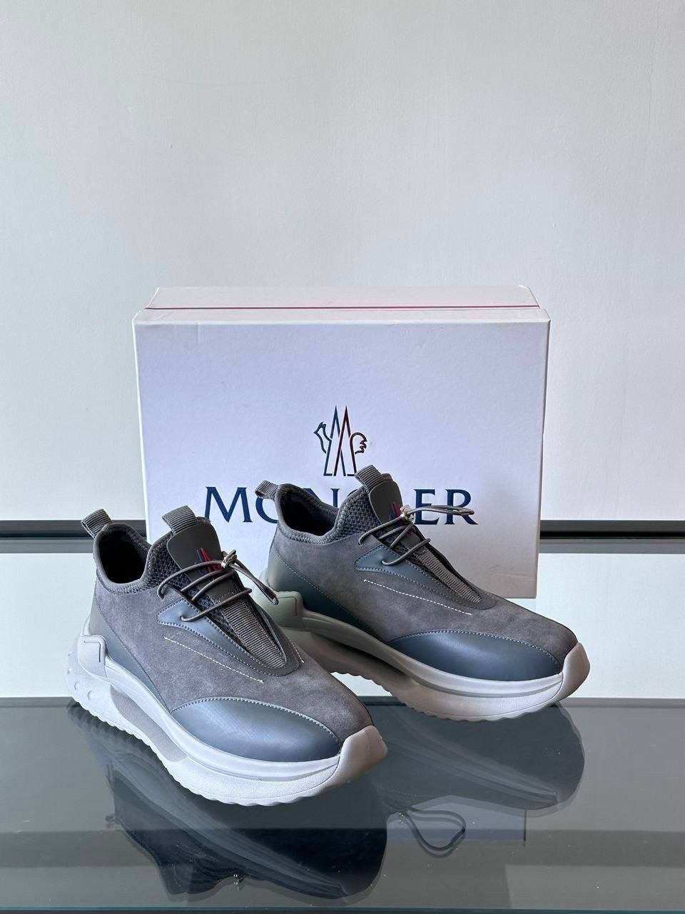 Moncler sneakers grey