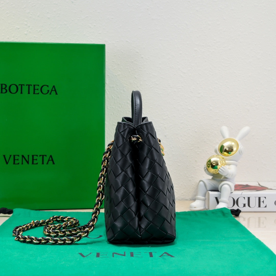Bottega Venetta black bag