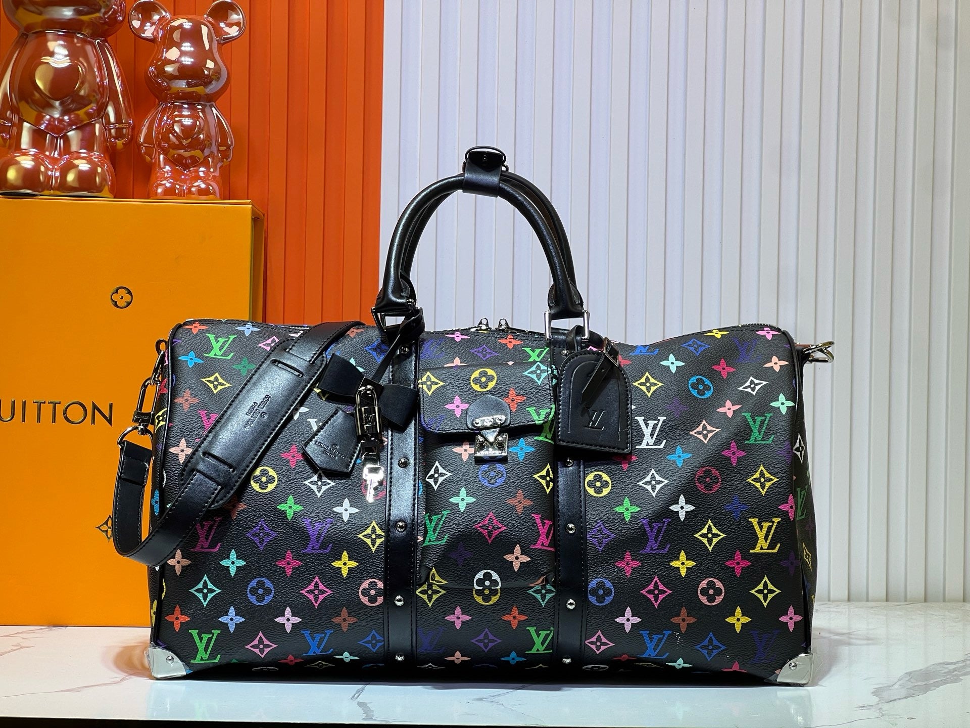 Louis Vuitton murakami travel bag