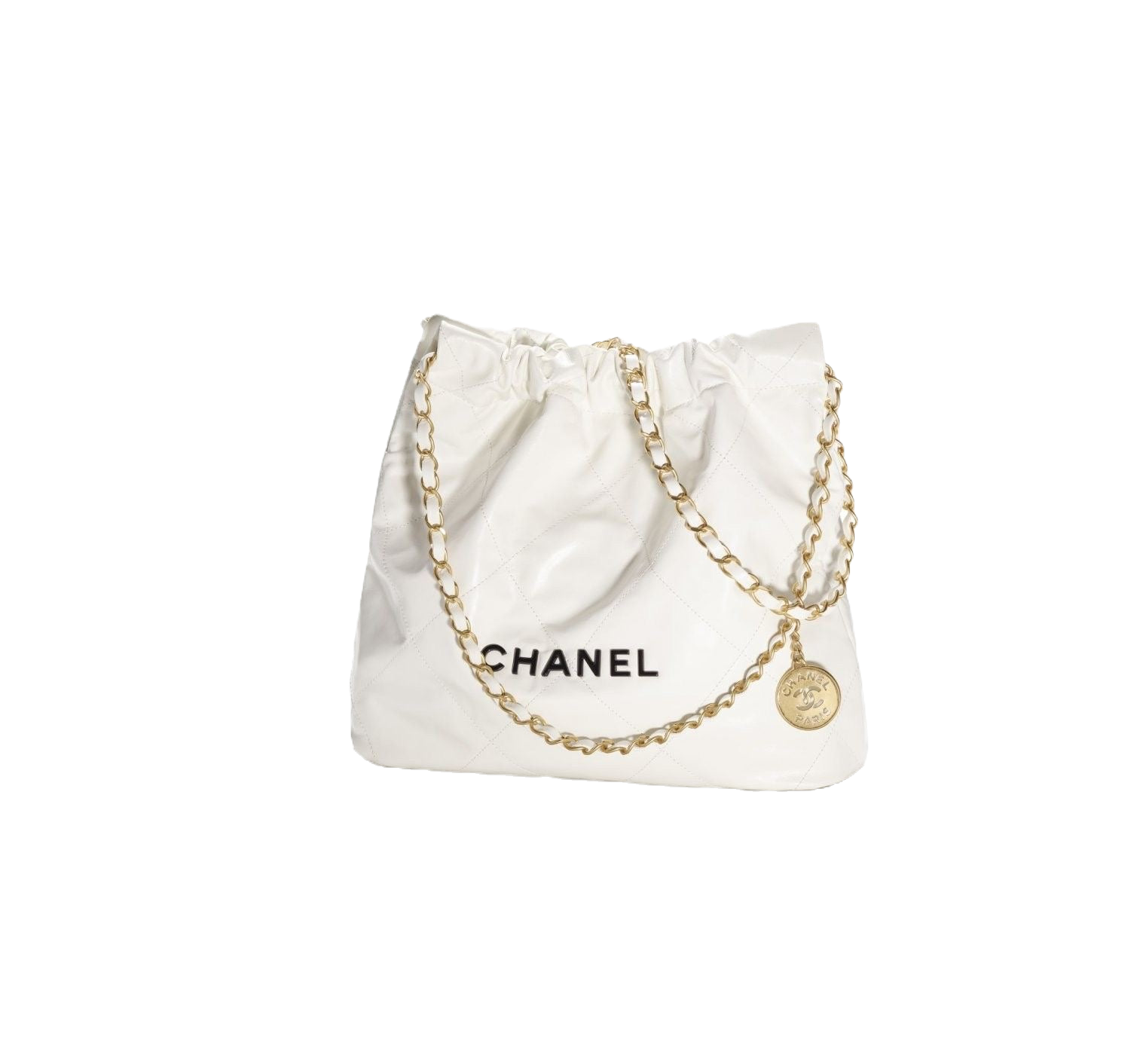 CC Tote In White