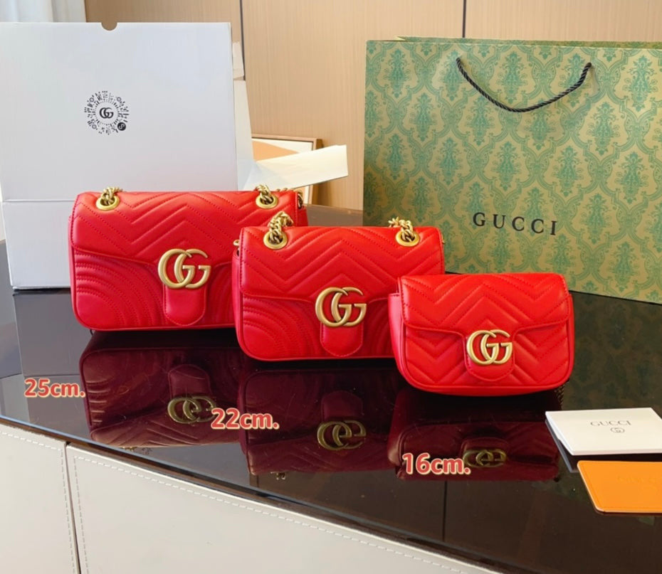 Gucci GG Bag In Red