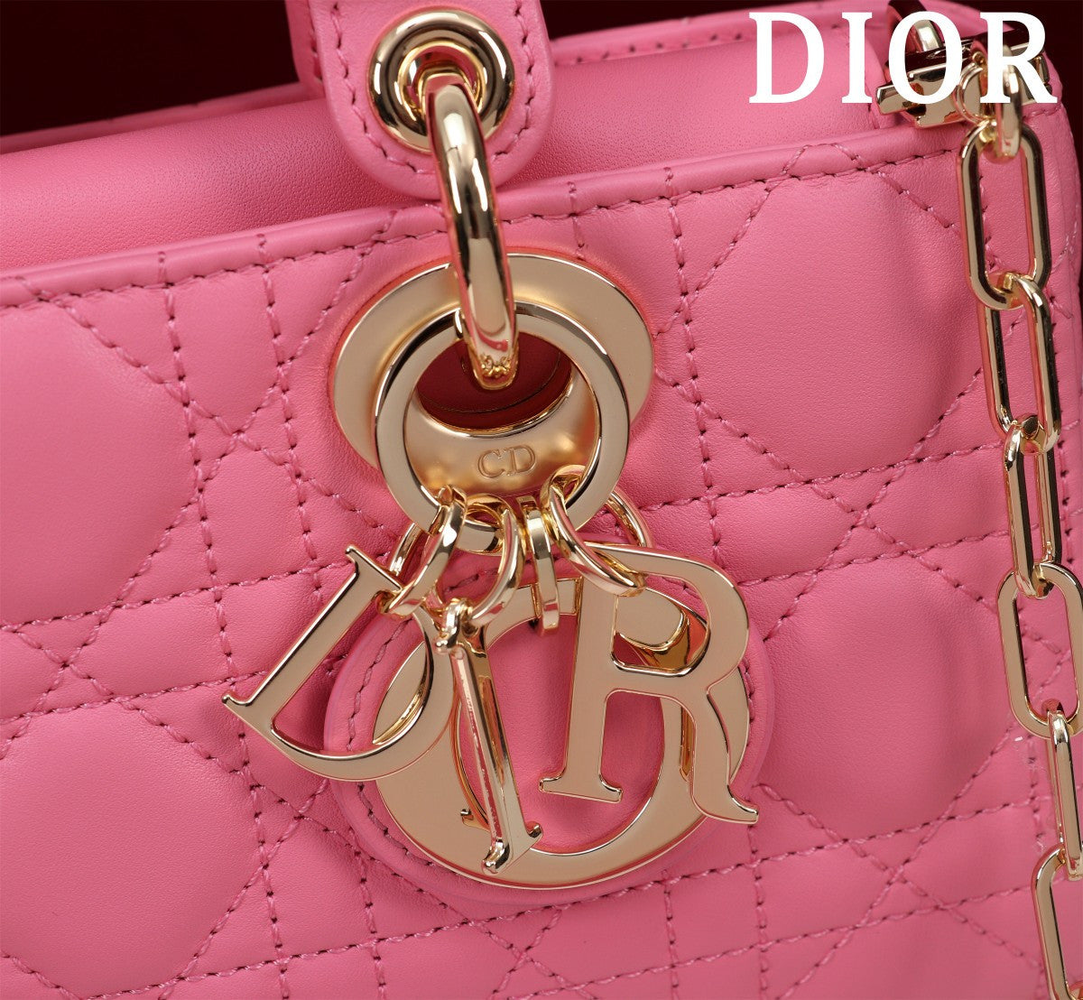 Dior Lady pink bag