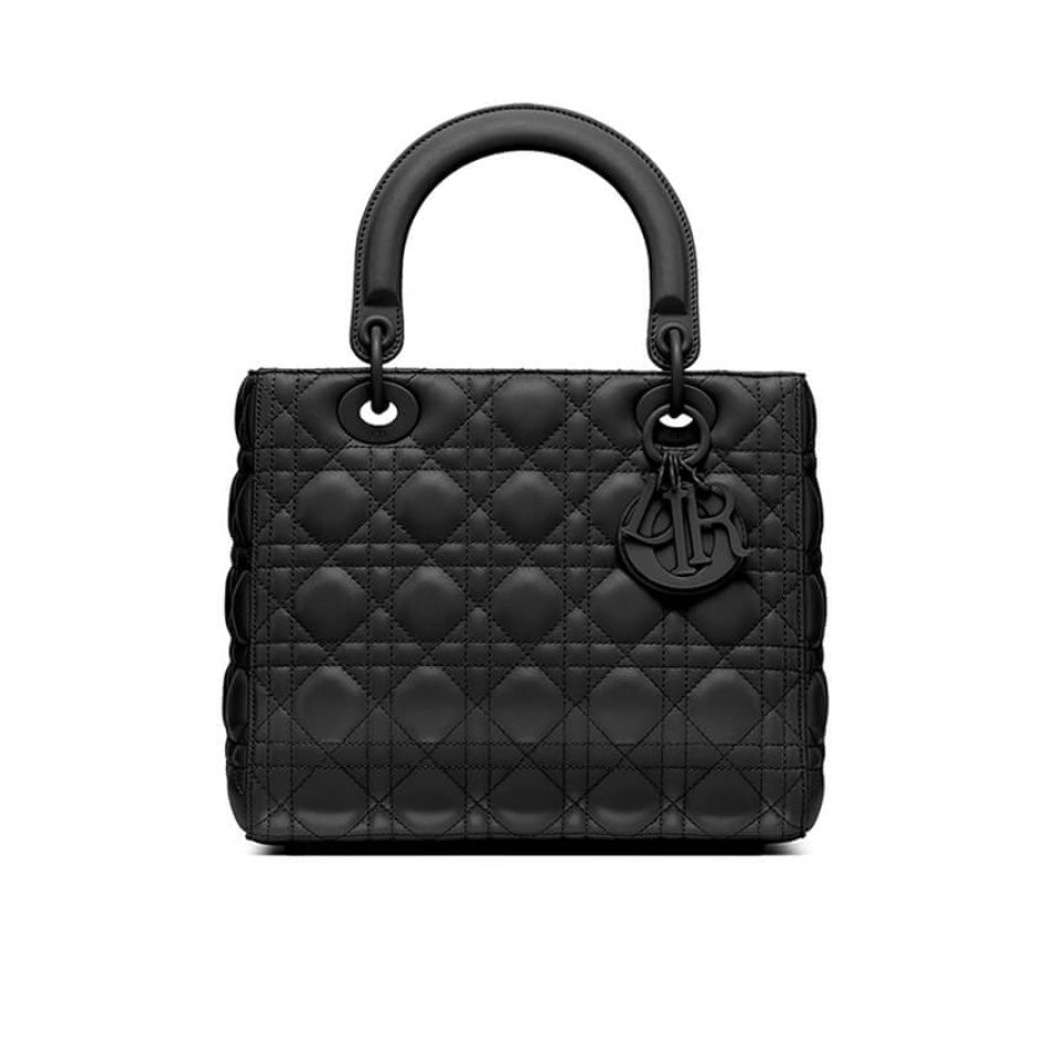 Dior Medium Bag In Black
