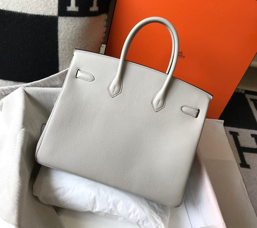 Hermes Birkin din piele Beton Clemence