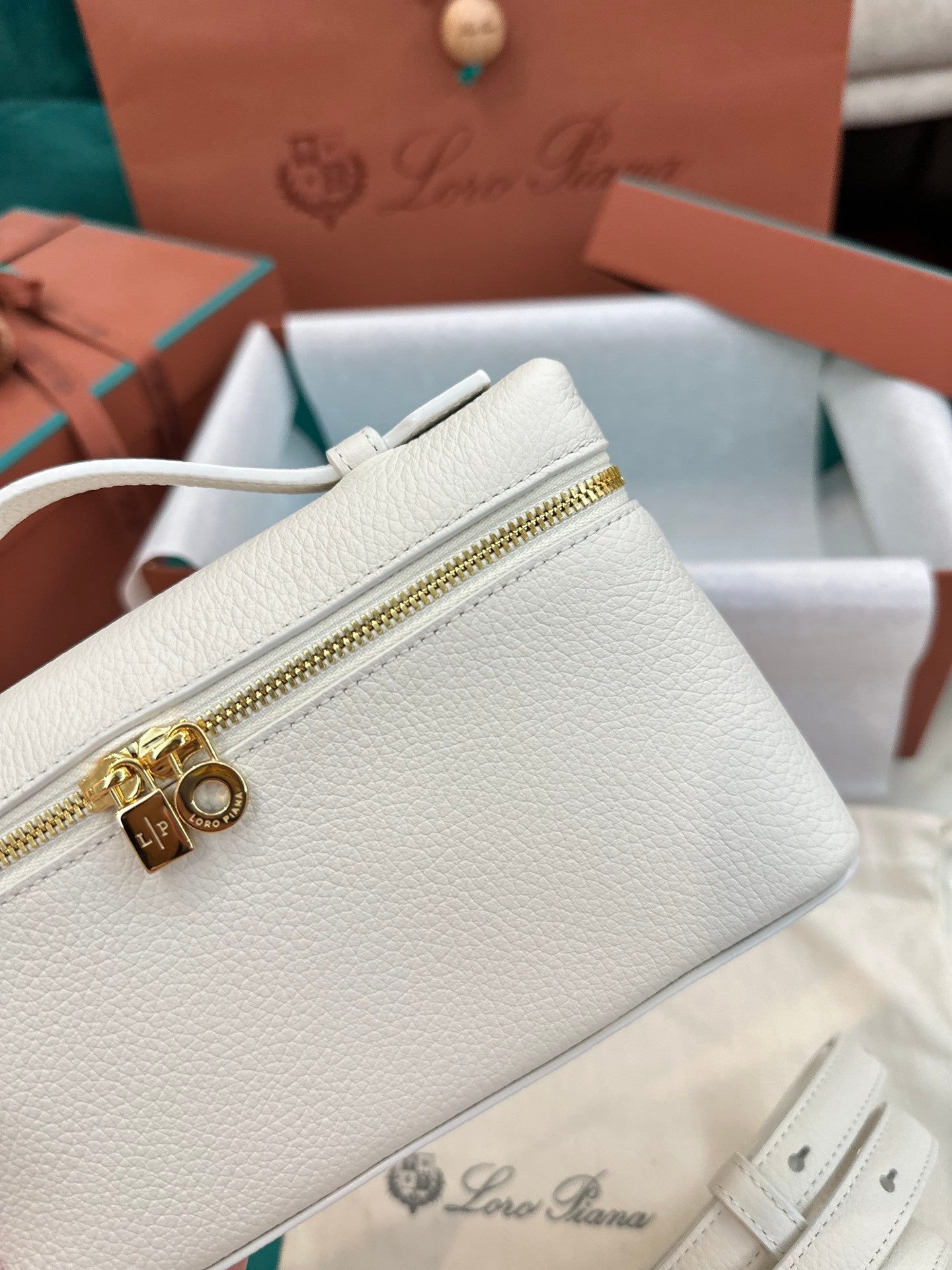 Loro Piana Purse in white