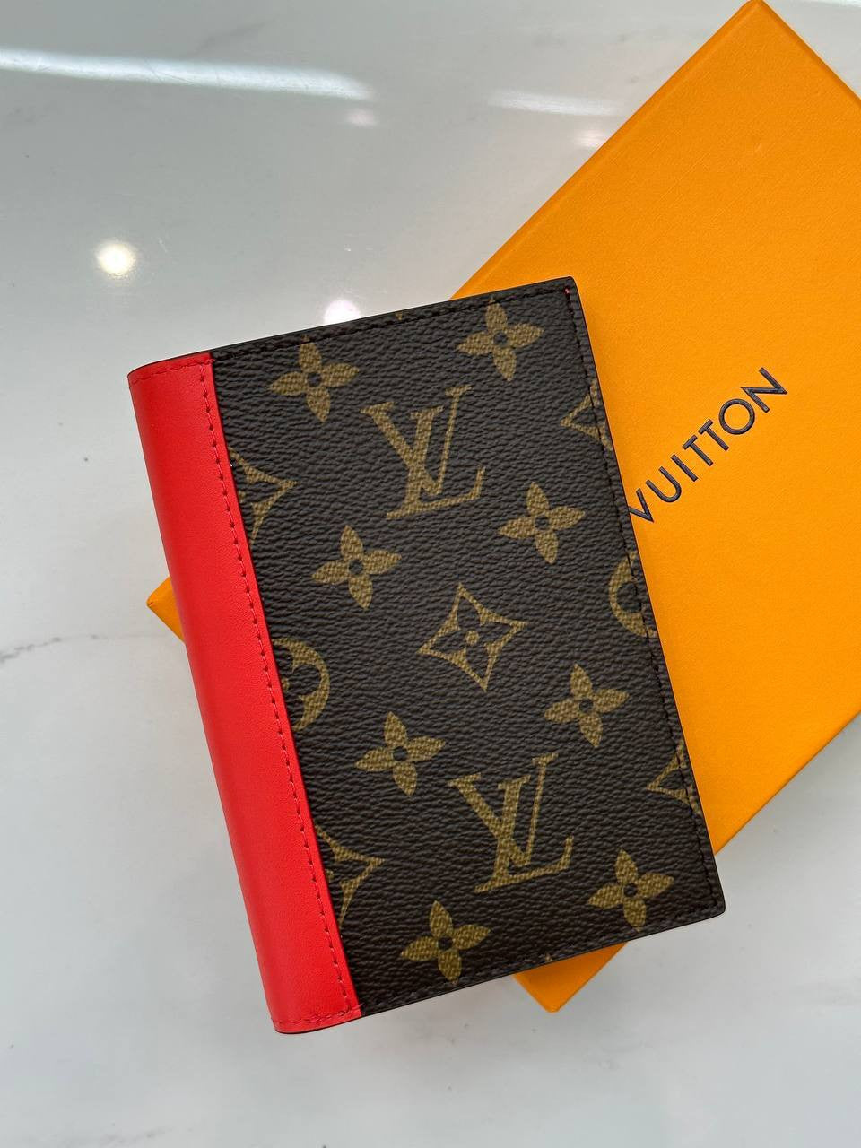 LV passport cover