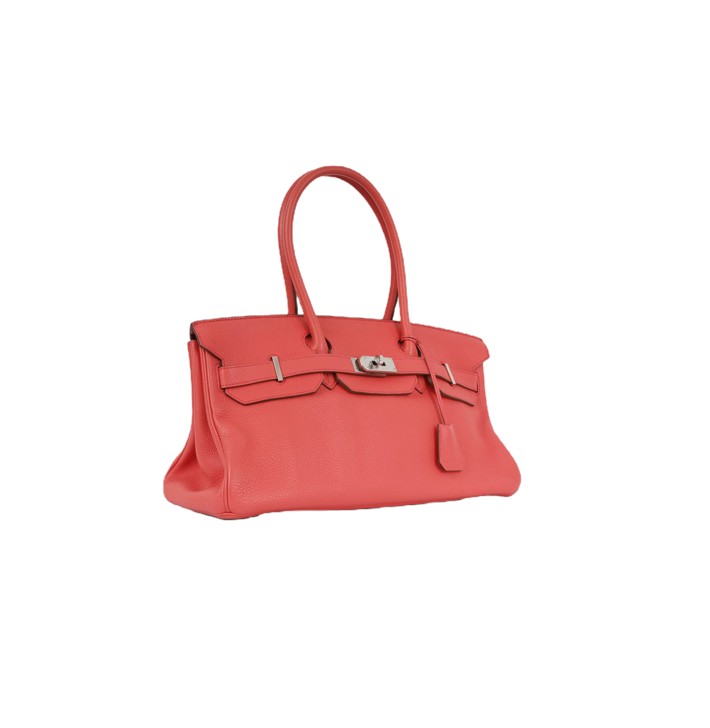 Hermes Birkin Handbag in Red