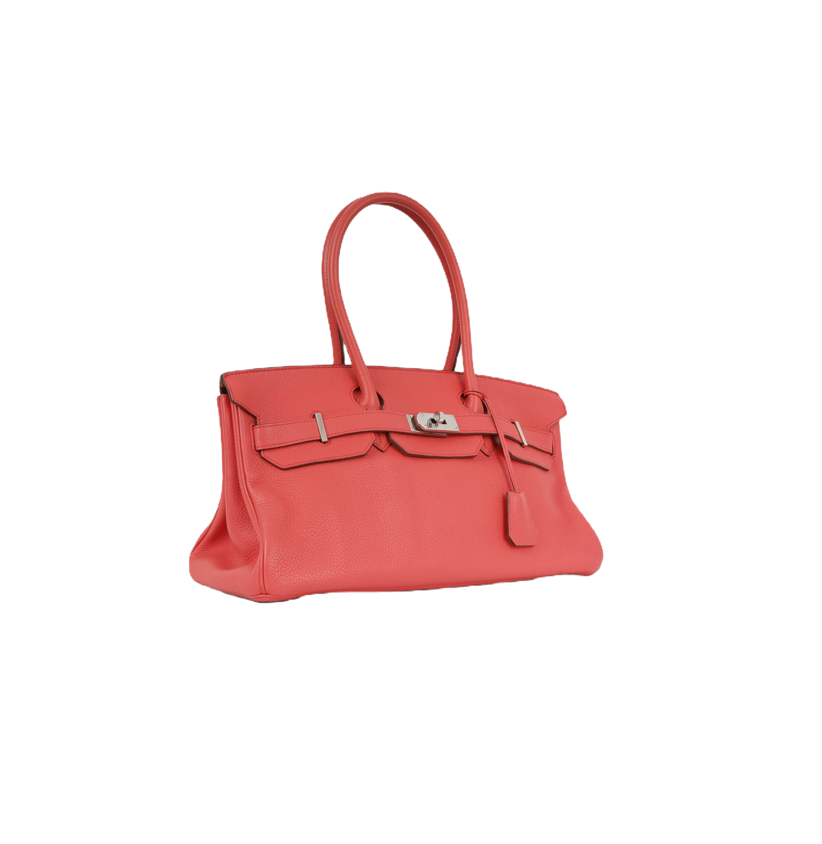 Hermes Birkin Handbag in Red