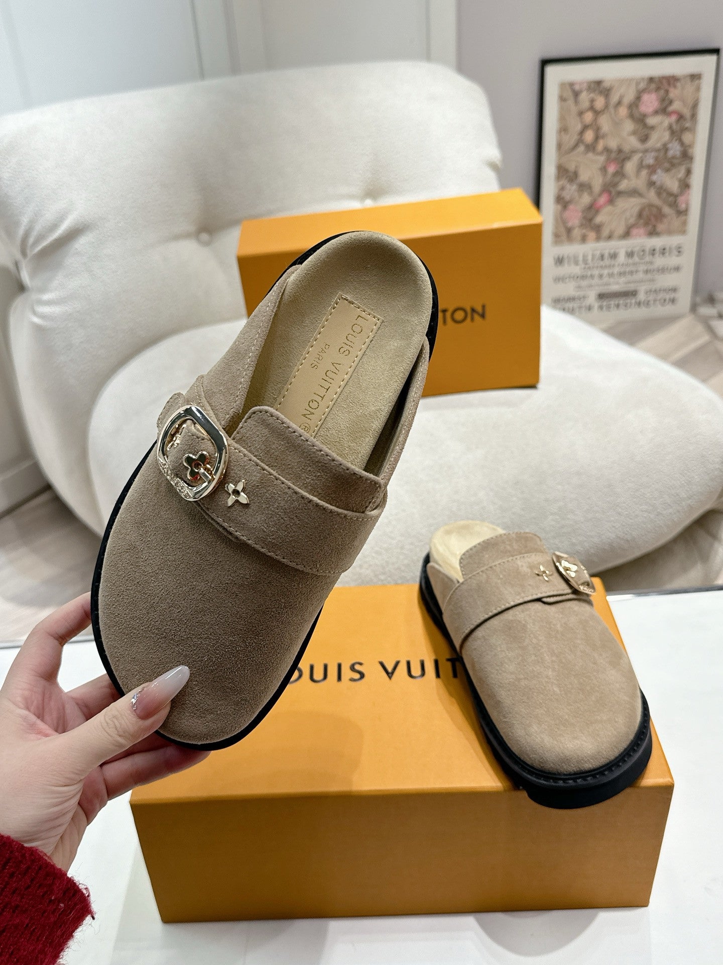 Louis Vuitton open shoes