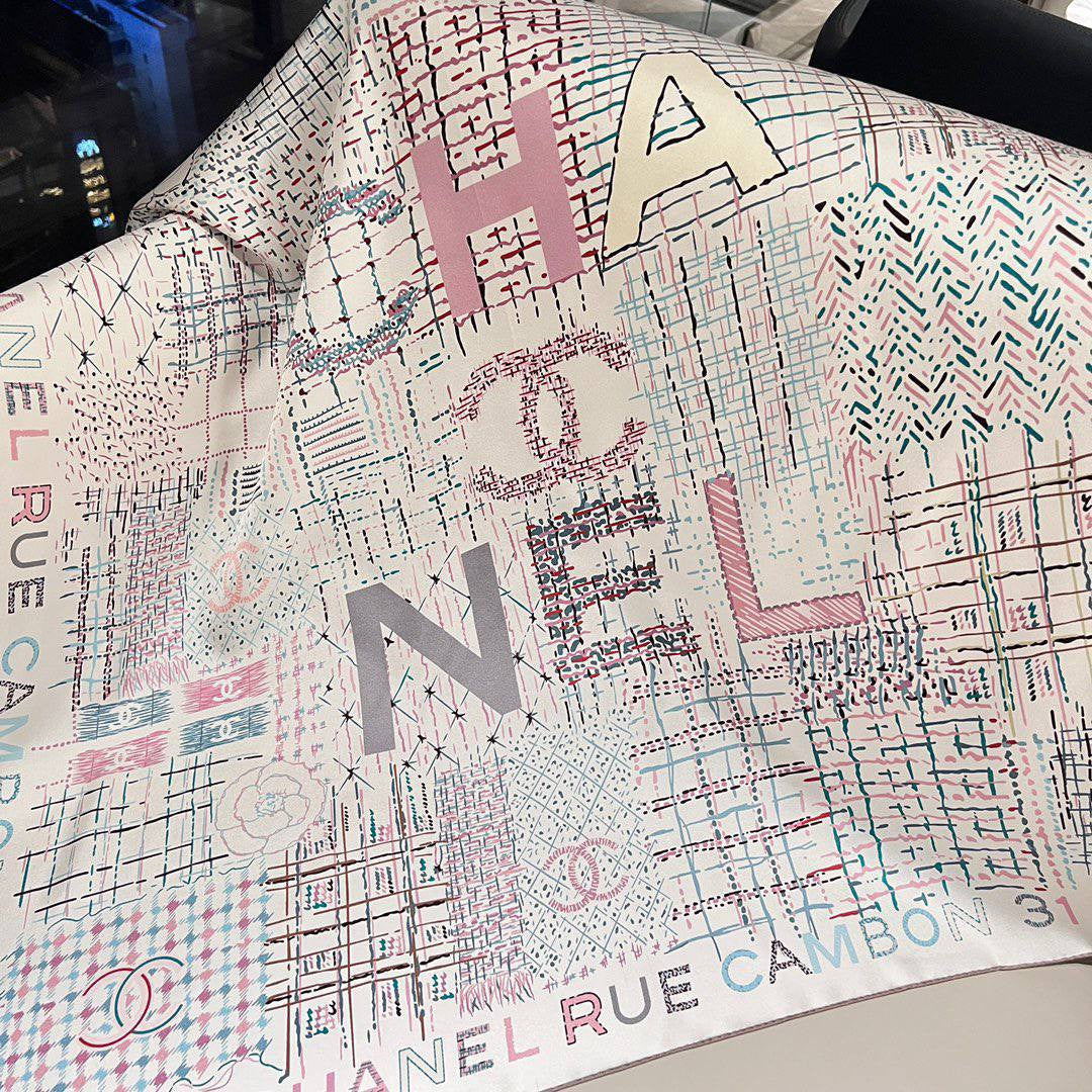 Chanel Silk Scarf
