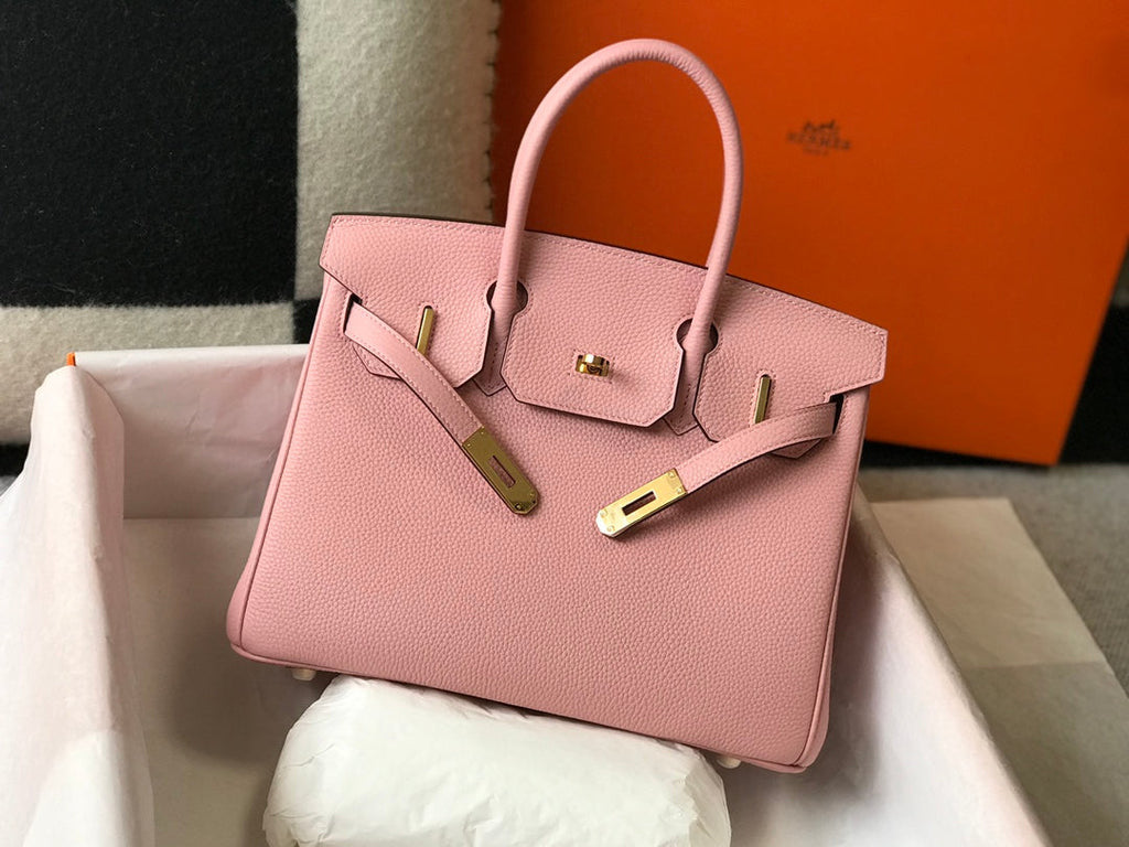 Hermes Birkin în roz azalee