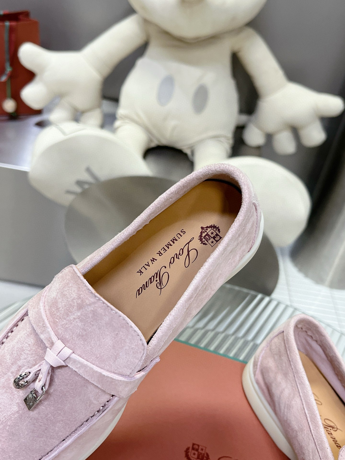Loro Piana shoes pink