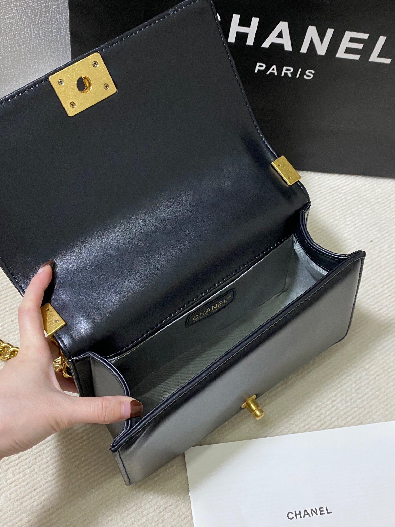 Chanel boy bag dupe