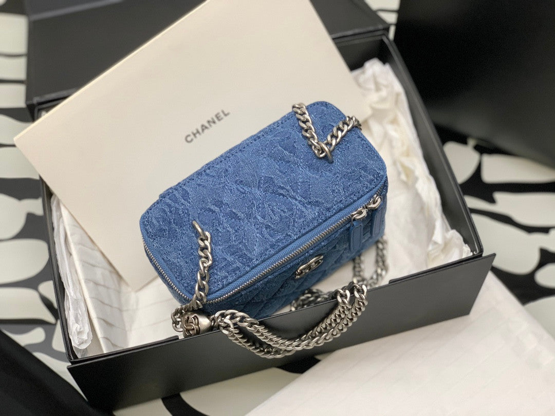 Chanel Vanity Case Denim