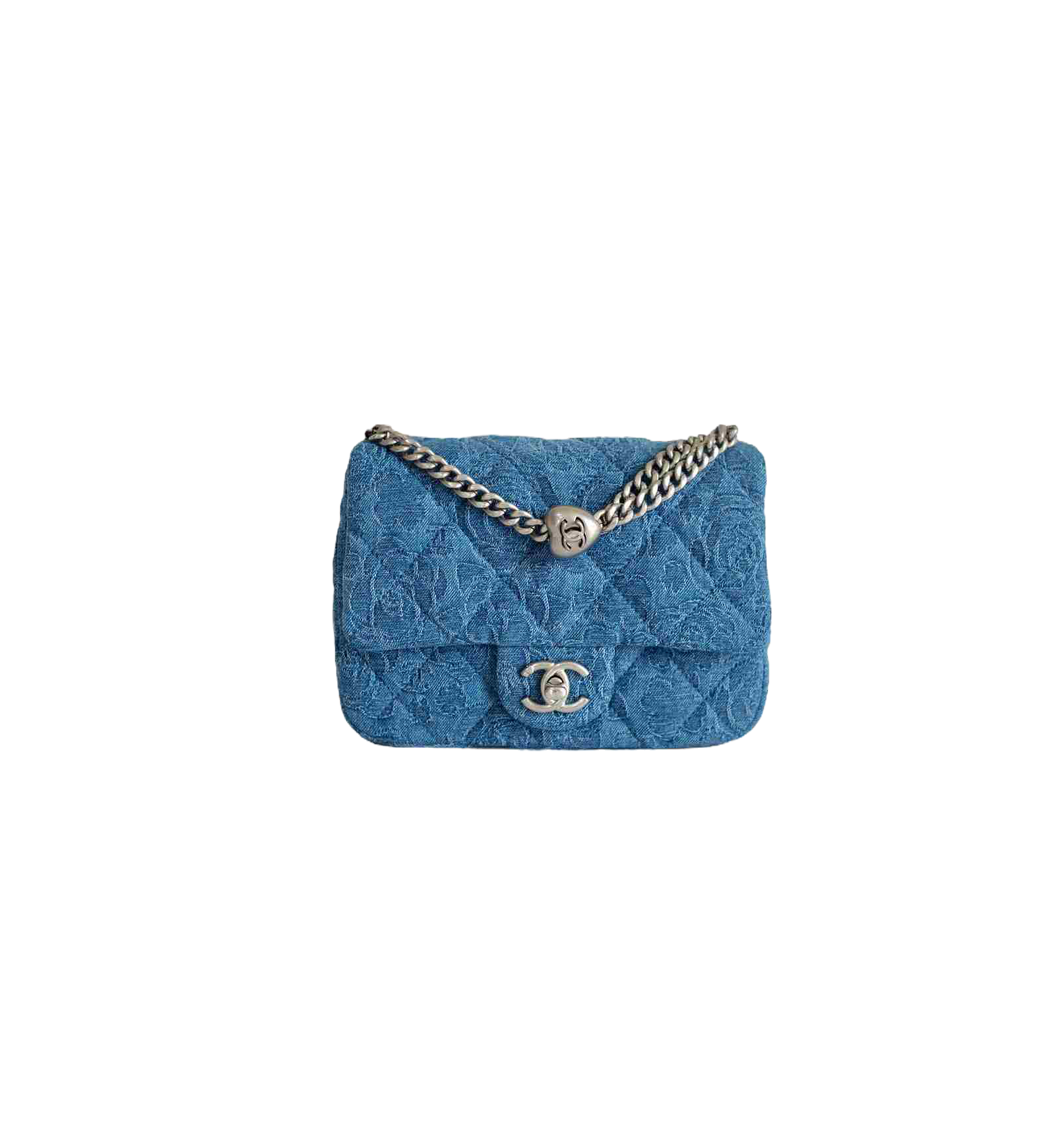 Chanel Mini Square Sweetheart Denim