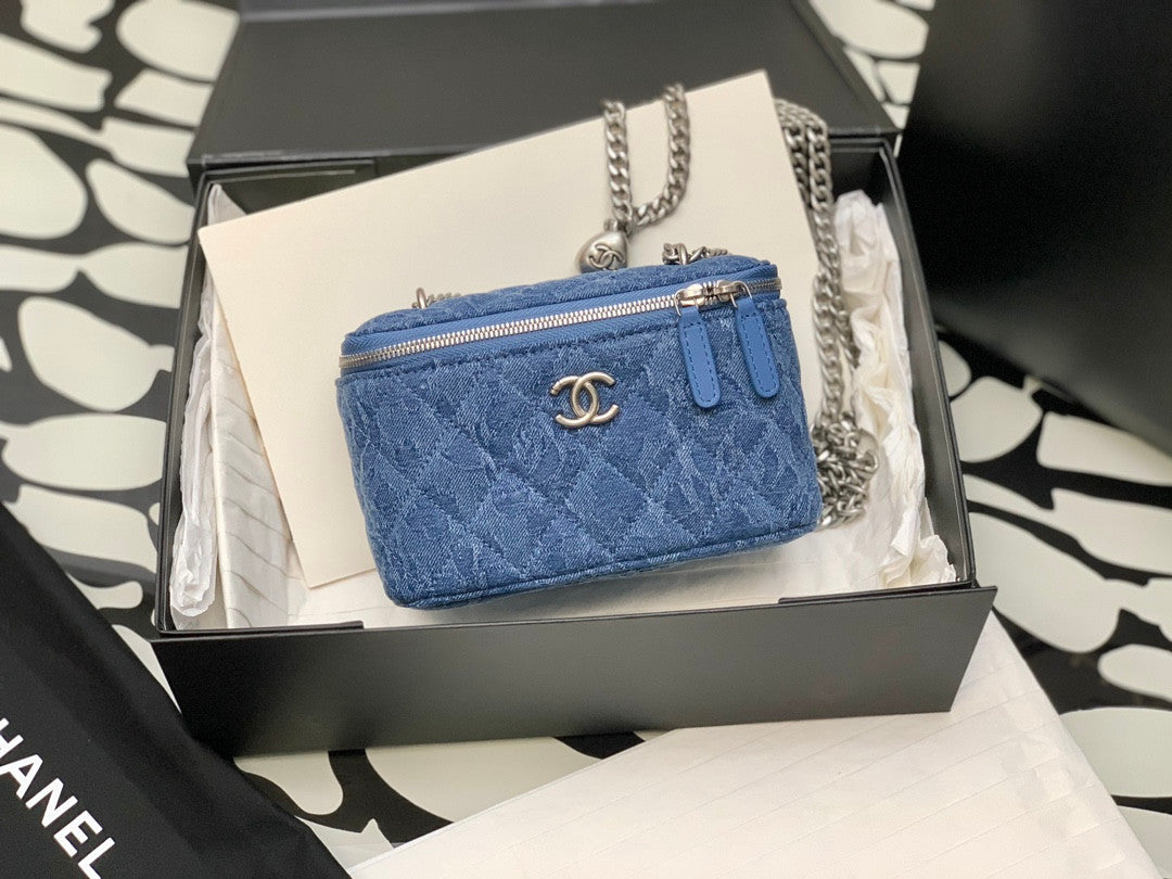 Chanel Vanity Case Denim
