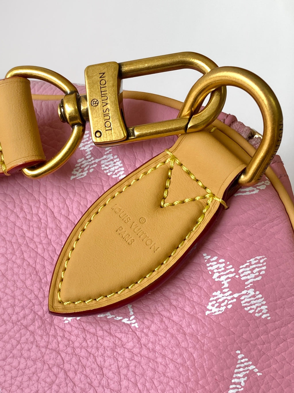 LV Speedy 40 in pink