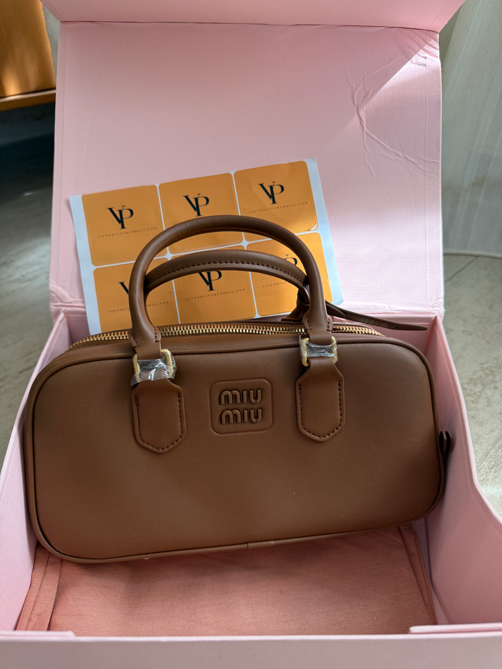Miu Miu brown bag
