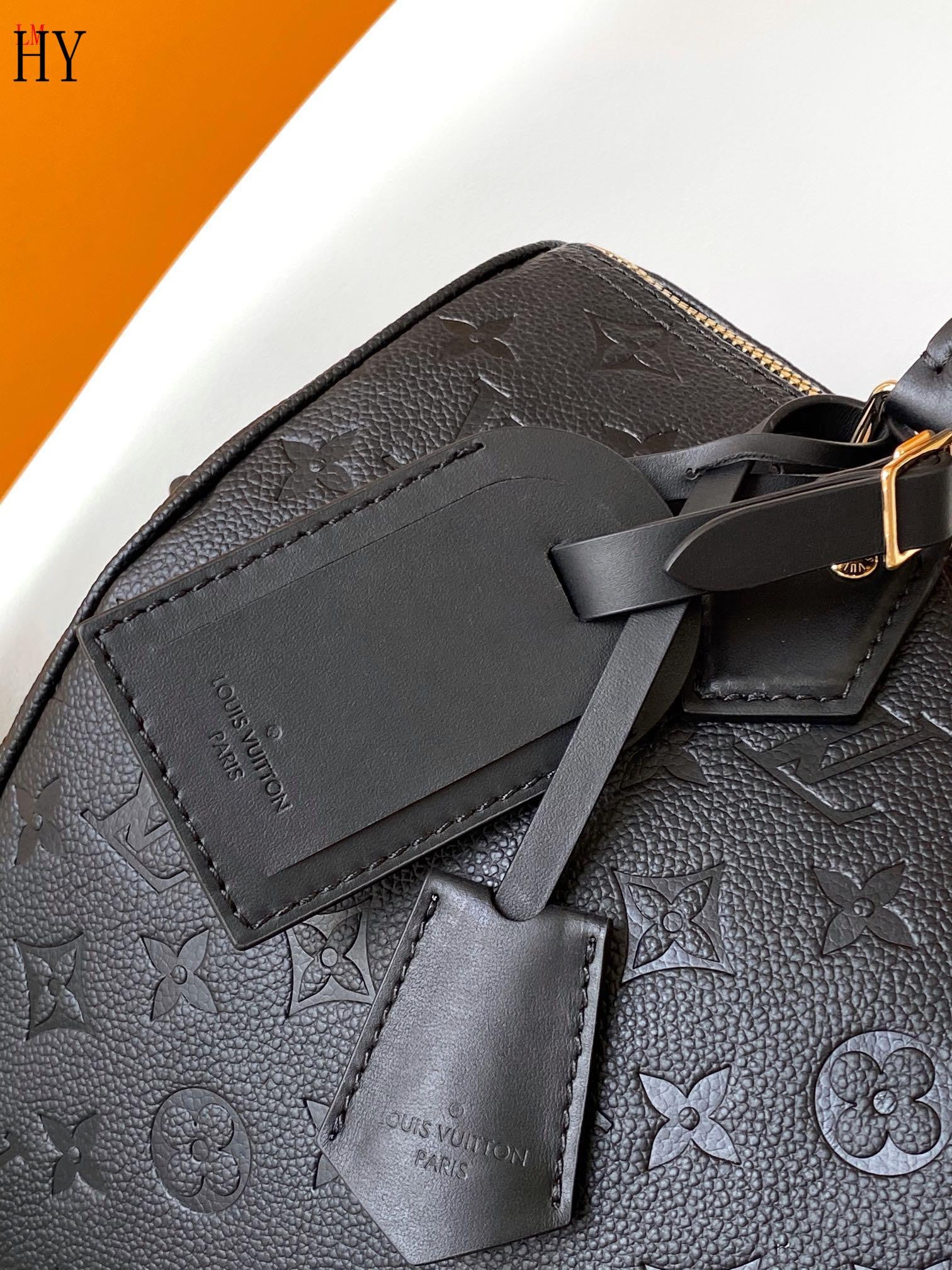 Louis Vuitton Speedy soft leather crossbody bag