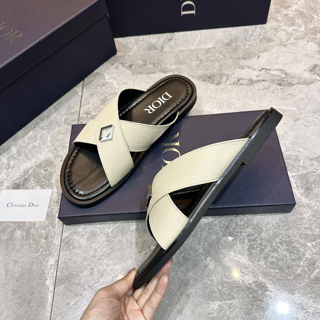 Dior sandals white