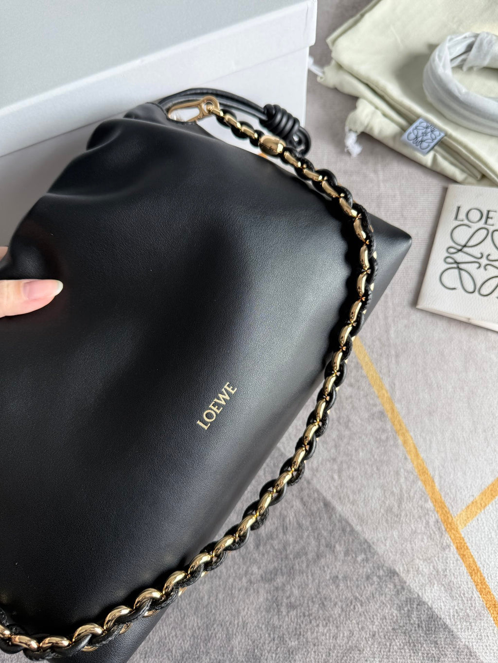 Loewe tote bag black