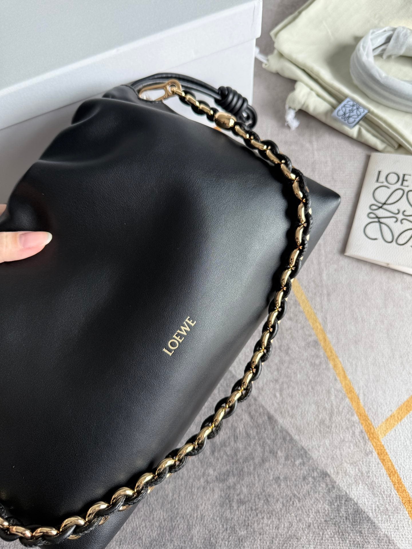 Loewe tote bag black