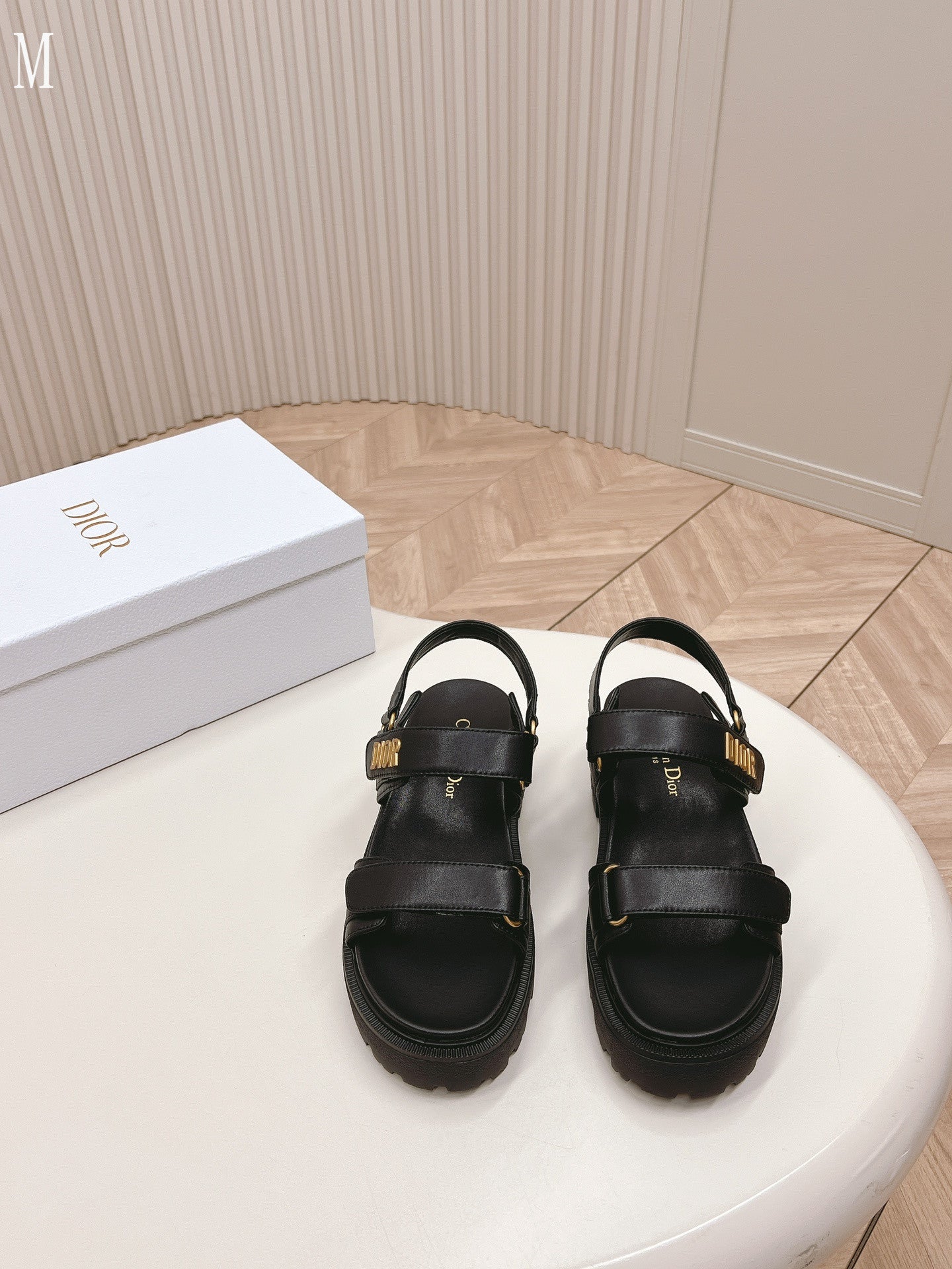 Dior sandals black