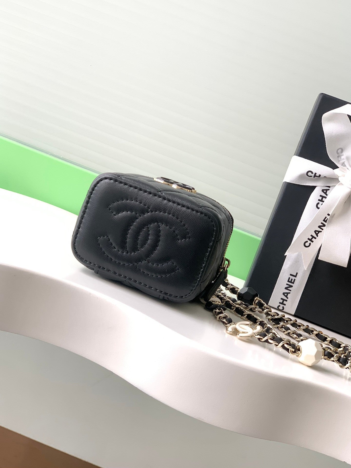 Chanel Box Mini Black Bag