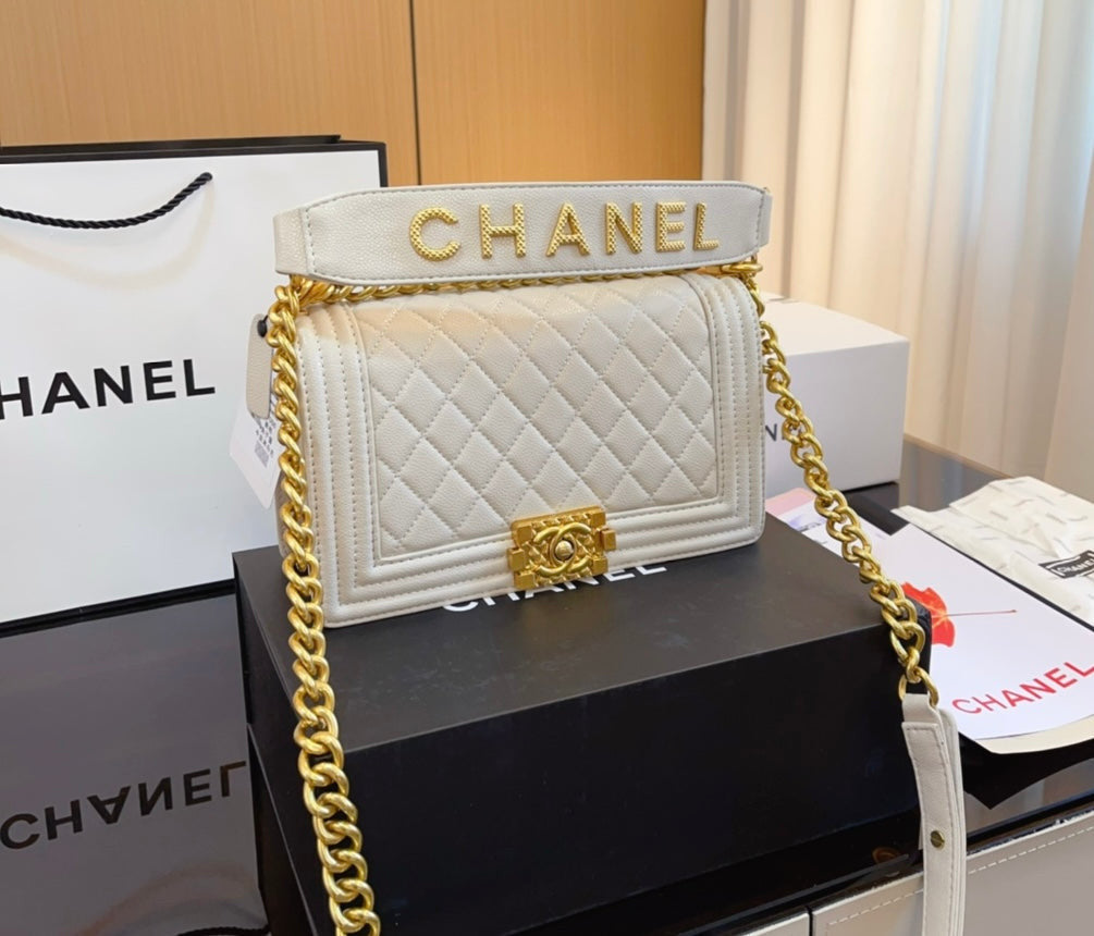 Chanel hand bag boy
