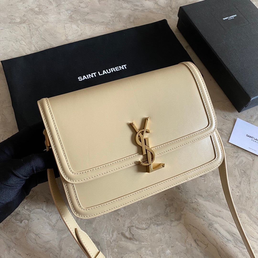 YSL Solferino bag in white