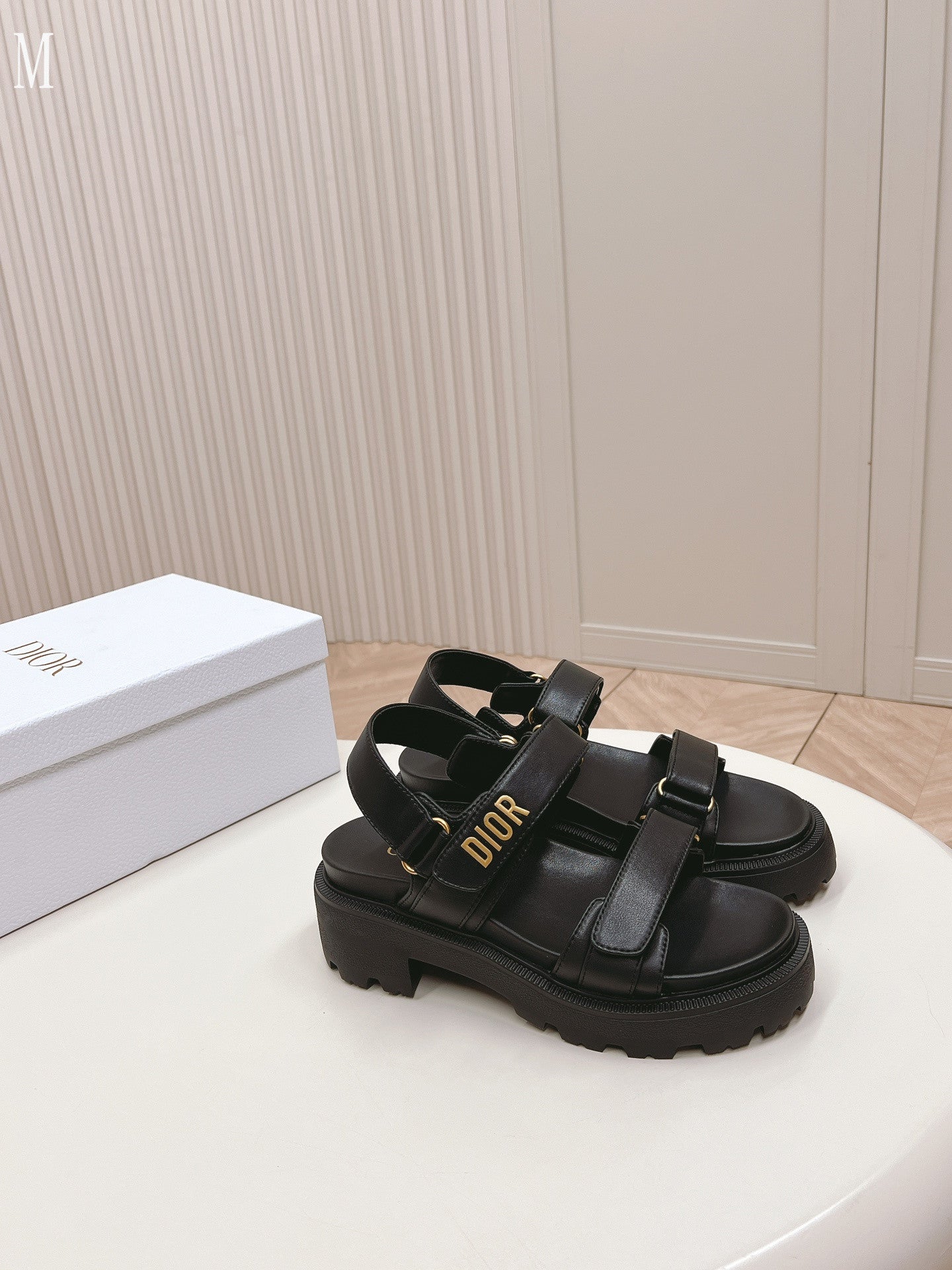 Dior sandals black
