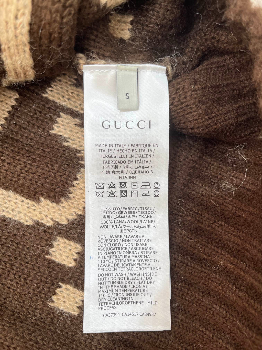 Gucci women's wool cardigan