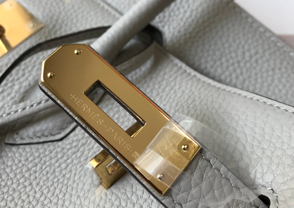 Hermes Birkin din piele Beton Clemence