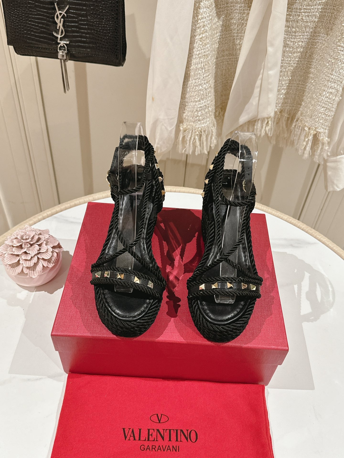 Valentino black sandals