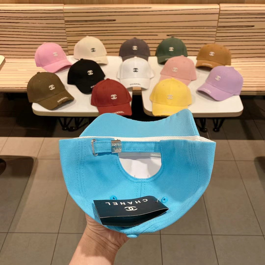Chanel cap blue