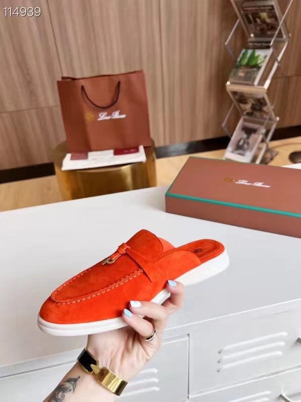 LP Mules in Red