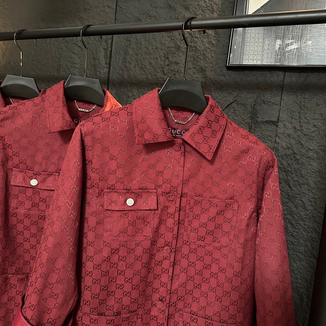 Gucci Jacket In Bordo