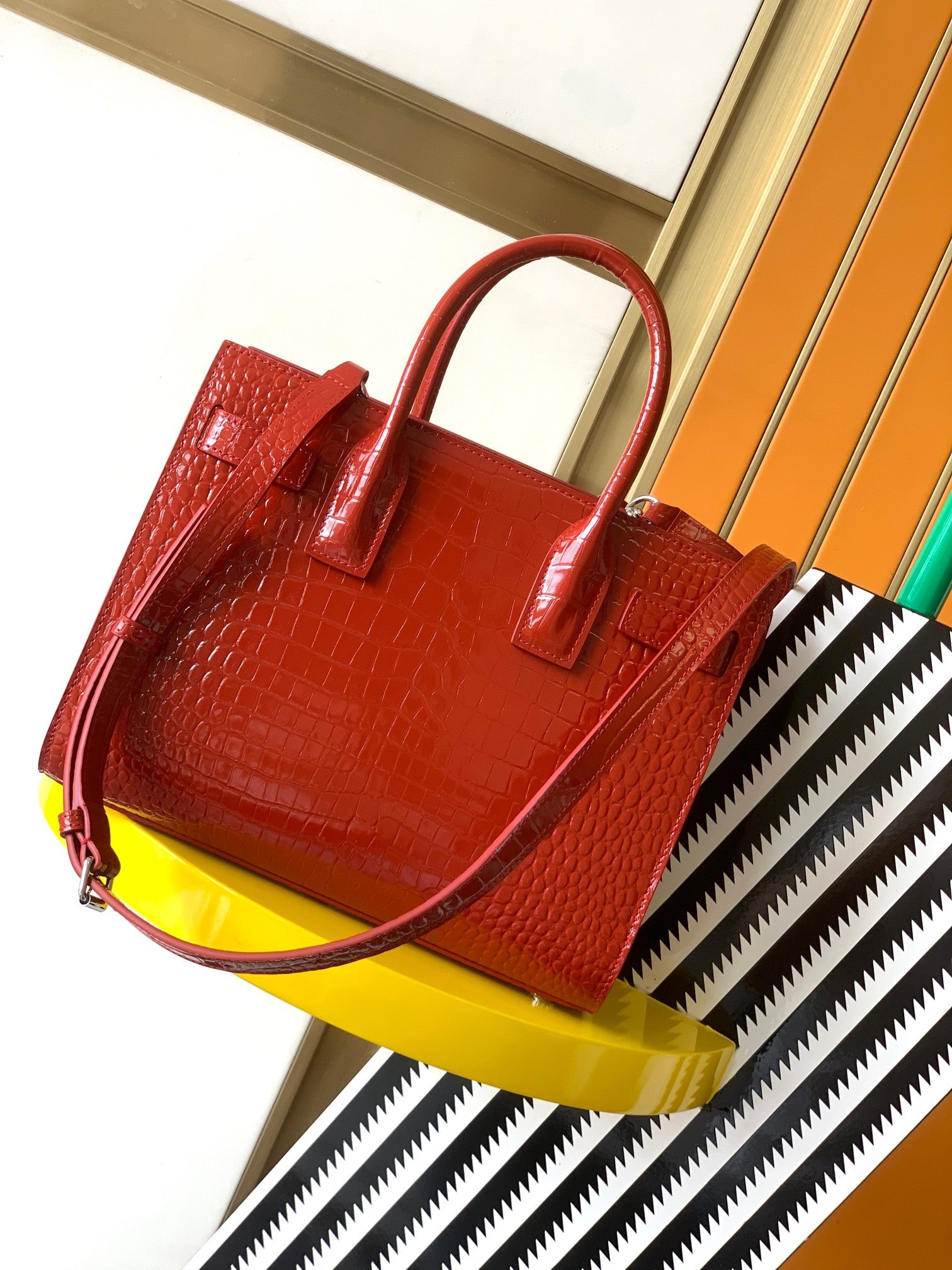 Saint Laurent handbag red