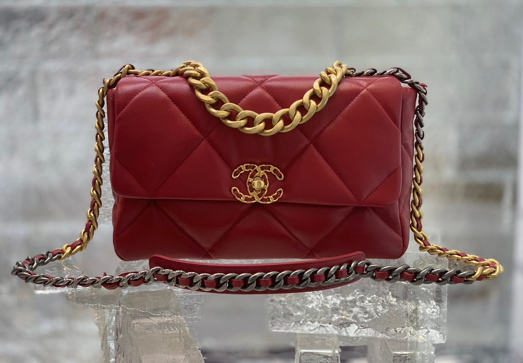 Chanel handbag red