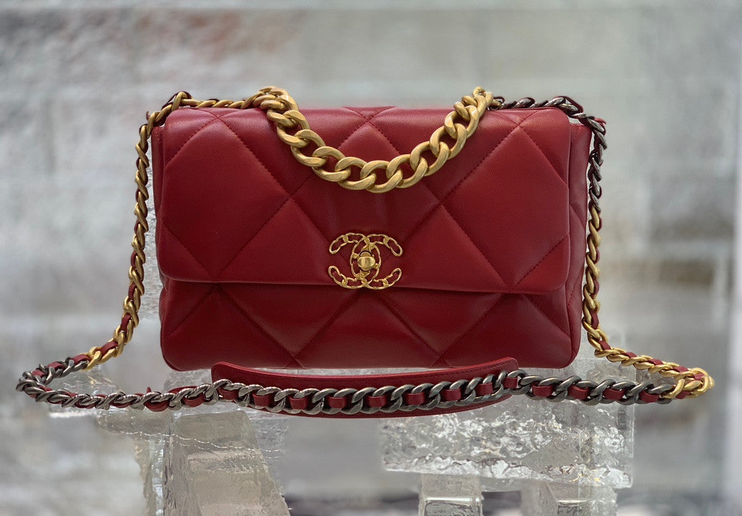 Chanel handbag red