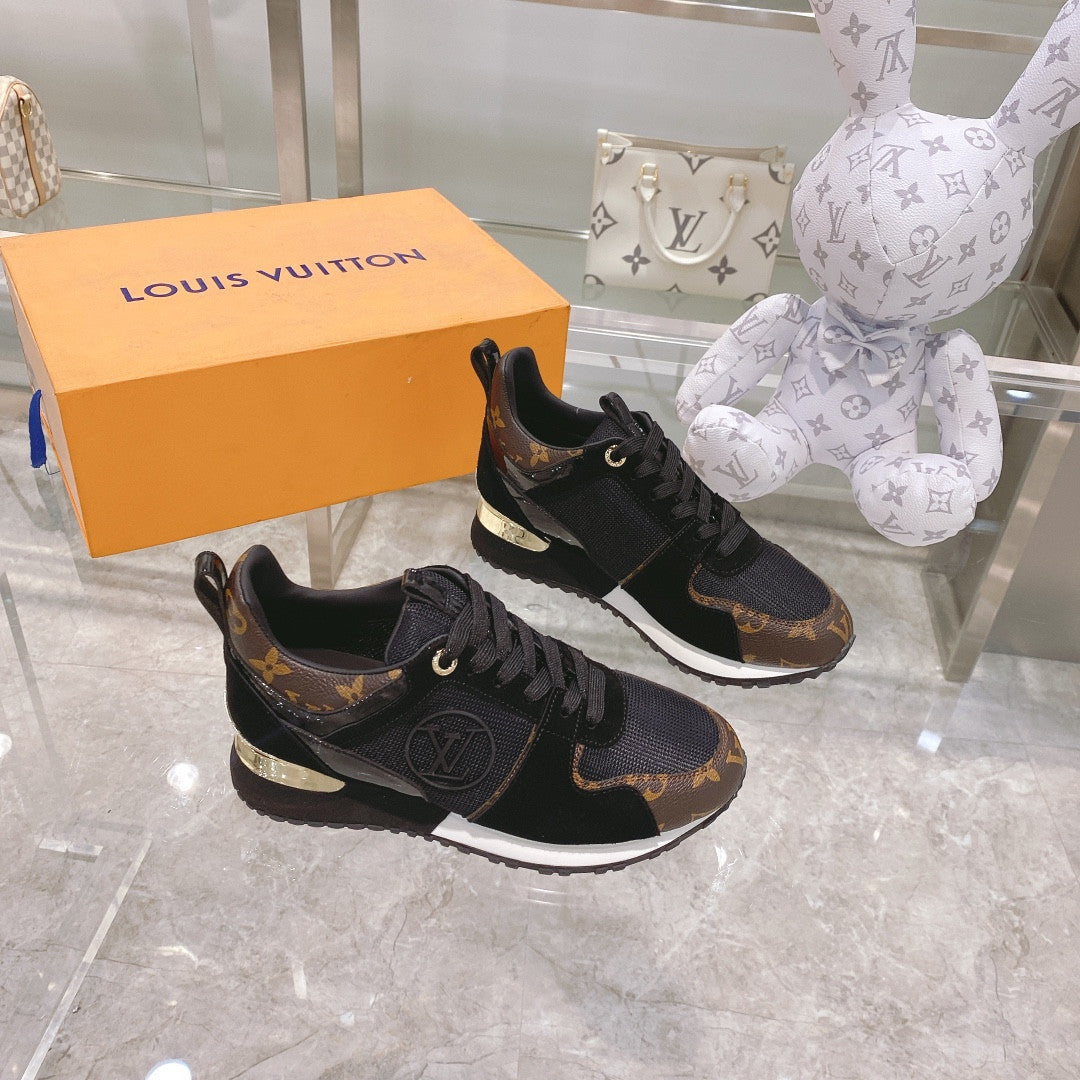 Louis Vuitton black trainers