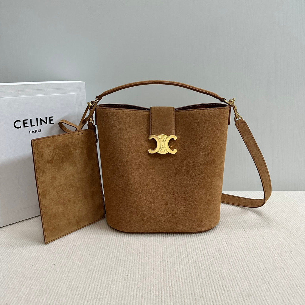 Celine Bag În Suede