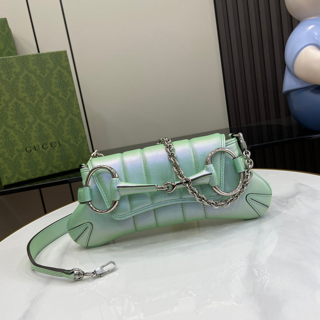Gucci Horsebit Chain Bag